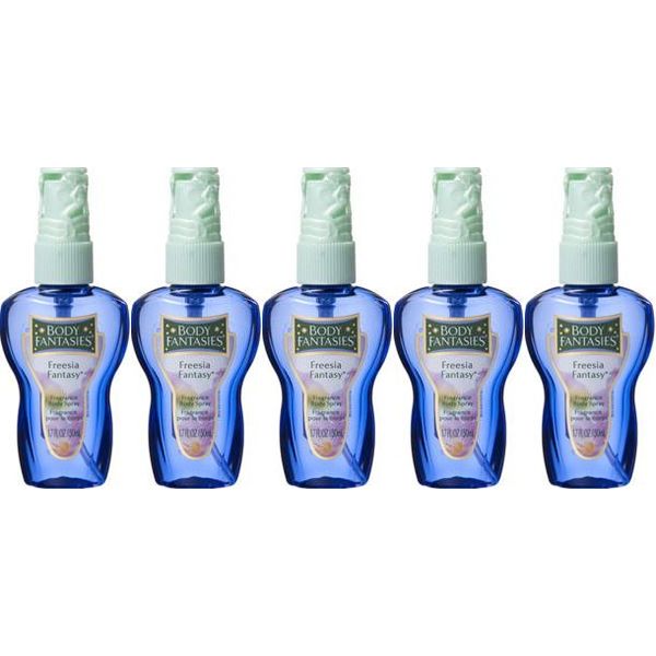 ◆!! [BODY FANTASIES] Body spray 5 pack ◆Body Fantasy Freesia 50ml x 5 bottles◆