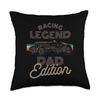 Slot Car Racing Legend Dad Remote Controlled Car Controller Throw Pillow