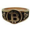 Size 11 Solid copper Celtic Bit Coin CRI2281-3/8 of an inch wide. (Tech)