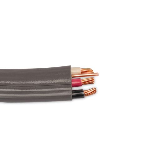 Wirenco 6/3 UF-B Wire, Underground Feeder and Direct Earth Burial Cable (25 Ft Cut)