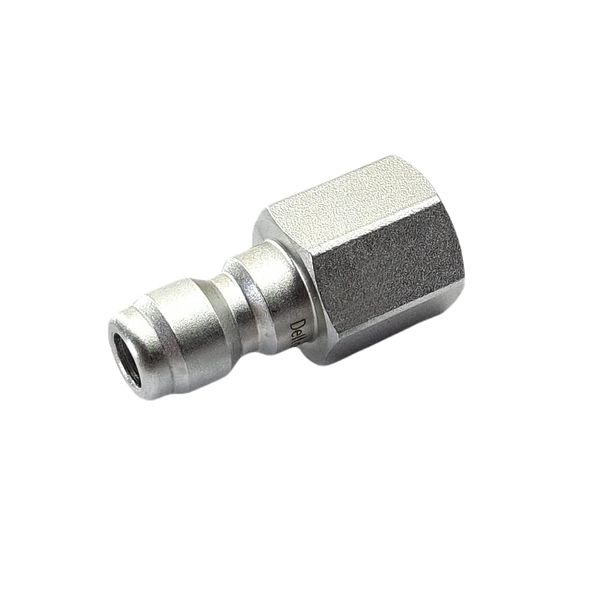 Male Pressure Washer Mini 11.6mm Quick Release Plug Coupling 1/4" BSP Female Thread