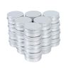 Chocople Aluminum Can, Aluminum Case, Cream Case, Cosmetics, Subdivision, Silver, 0.7 fl oz (20 ml) (24 Pieces))