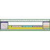 North Star Teacher Resource Intermediate Contemporary Cursive Adhesive Desk Plates