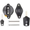Onguard 8013 Shackle Lock, Black, 9.0x14.0 cm