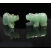 Roar 2 Natural Aventurine Bear Animal Beads