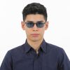 EVERNEVER AZ Label EVAZ-004C3-14 Sunglasses, Men's, Driving, Polarized Sunglasses, Stylish, Day/Night Use, Square, UV Protection, Light Color, Thin, Thin, Smoke (slightly Small to Regular Size)