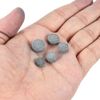 PATIKIL 9mm Dia Pool Cue Tips, 5 Pack Pool Billiard Cue Tips Pool Stick Replacement Tips Pool Stick Tips Snooker Cue Tips, Grey