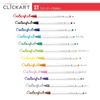 Zebra WYSS22-FB Clickart Water-Based Pen, Blue Black