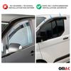 Window Visor Vent Rain Guard Deflector for Lexus RX350 2010-2012 Smoke 4 Pcs