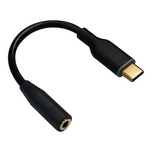 DSD TECH SH-AU05B USB-C to 3.5 mm Headphone Jack Adapter Support 24Bit/96K for iPhone 15