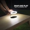 GoSports Cornhole Light Up LED Ring Kit 2pc Set - Compatible with All Cornhole Games (Red, White or Blue)