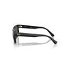 Ray-Ban RJ9196S Warren Rectangular Sunglasses, Black/Dark Green, 49 mm