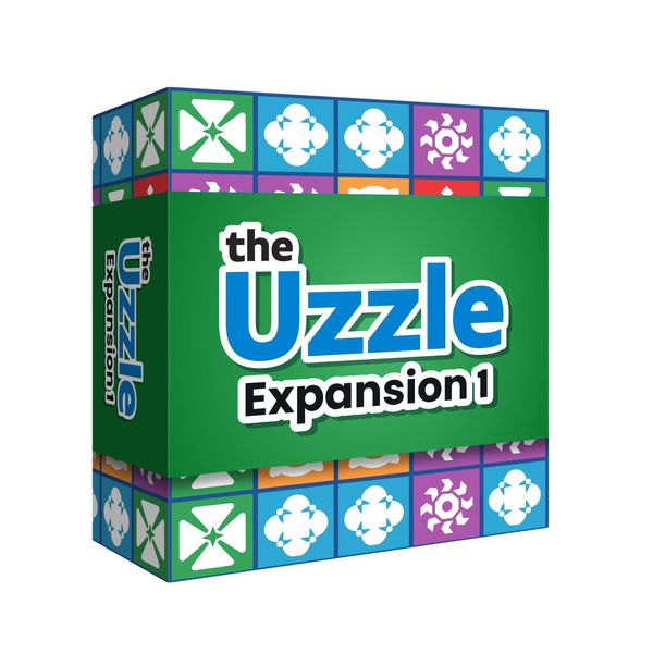 Uzzle 3.0 Expansion, Block Puzzle Board Game for Adults & Kids, Expert-Level Challenges, Requires Uzzle Base Game, an Action Packed Family Board Game, for Ages 4+