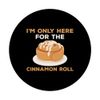 Funny Cinnamon Roll Saying Love Baked Bun PopSockets Swappable PopGrip