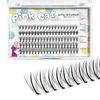 Kagonekodo Partial False Eyelashes (Black, Base Bundle Type, 0.3 - 0.5 inches (8 - 12 mm), VS-BL)