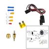 Electric Radiator Cooling Fan Relay Kit Thermostat Temp Control Switch Universal