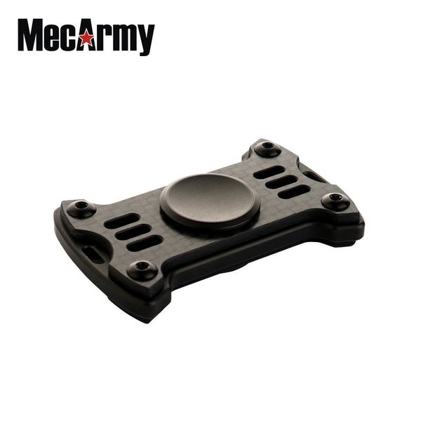 GP1 Titanium Fidget Spinner, Hand Excise, Anxiety, MecArmy (Carbon Fiber)