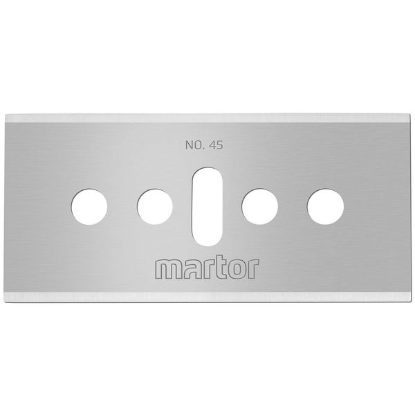 martor INDUSTRIAL BLADE 45 45 Replacement Blades, 10 Pieces