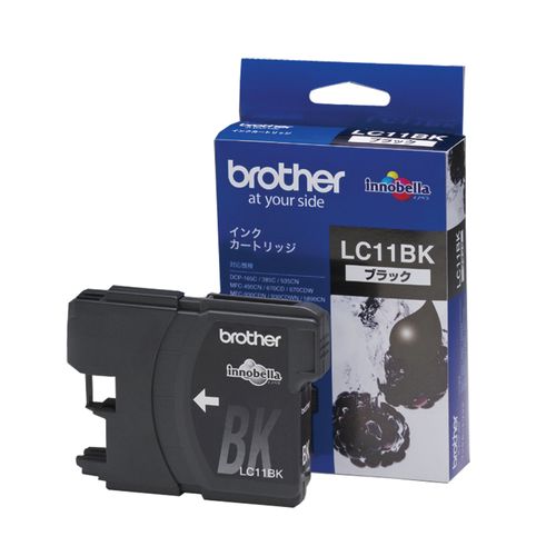 ブラザー工業 【brother純正】インクカートリッジブラック LC11BK 対応型番:MFC-6890CN、MFC-6490CN、MFC-5890CN 他
