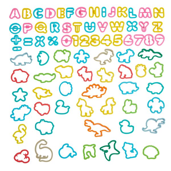 Colorations Assorted Cut Set & Alphanumeric Set