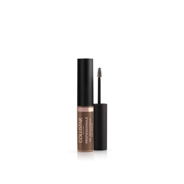 Collistar Gel Sopracciglia Colorato, Infoltente, Fissante e Rinforzante con Mini-Applicatore di Precisione, Effetto Laminazione Sopracciglia Perfette, n. 3 Bruno, 6 ml