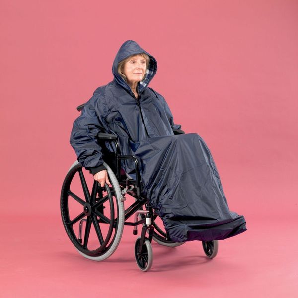 Lined Wheelchair Mac with Sleeves - Long