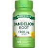 Dandelion Root Capsules 1300mg | 100 Count | Vegetarian | by Nature's Truth