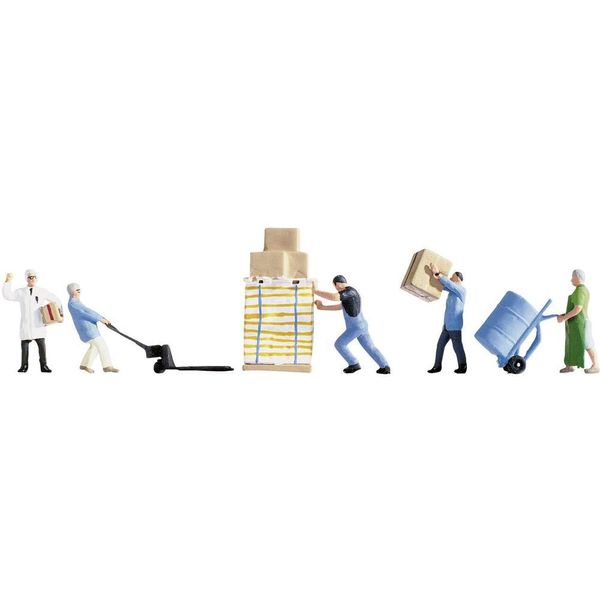 Noch 45038 Warehousemen Landscape Modelling