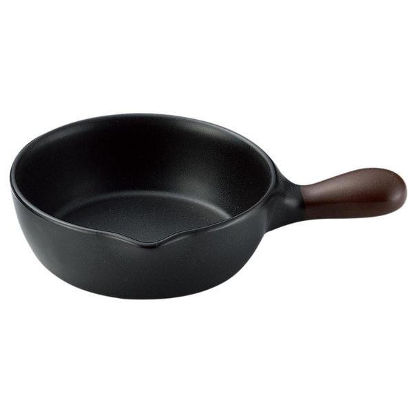 Banko Ware BI-Color Saucepan, Black, Brown