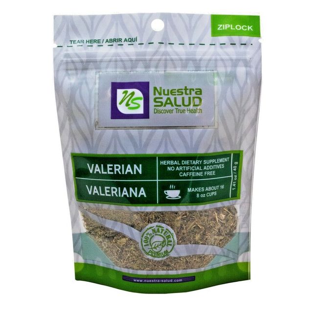 Valerian Root Tea Valeriana Herbal Infusion Tea (40g) Sweet Dreams Zip lock