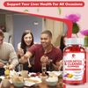 2X Liver Cleanse & Detox Gummies Liver Support Milk Thistle Dandelion Root