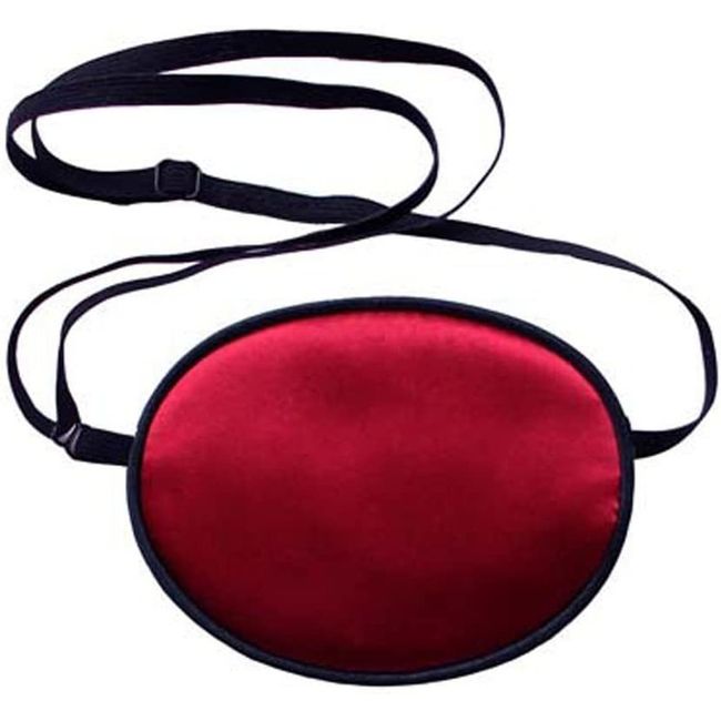 Soft Comfortable Silk Pirate Eye Patch for Adults Lazy Eye Amblyopia Strabismus