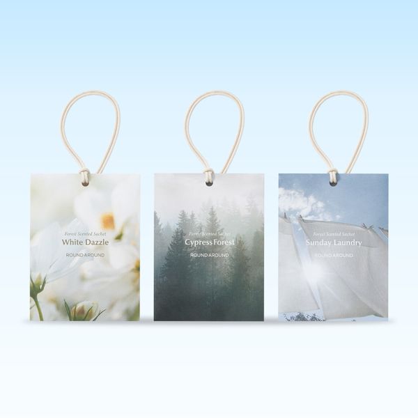 Round Around Forest Scented Sachet 15g 3 types to choose from