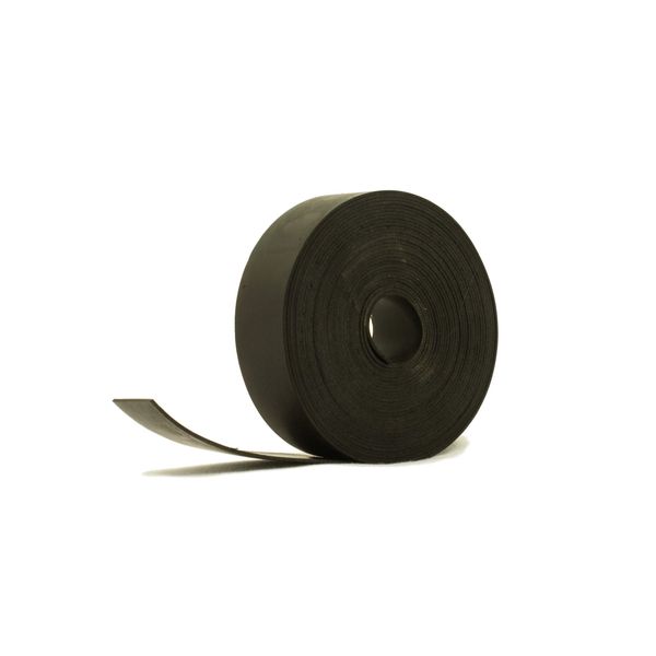 Solid Neoprene Black Rubber Strip 25mm wide x 2mm thick x 5m long