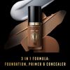Max Factor Facefinity 3-in-1 All Day Flawless Liquid Foundation, SPF 20 - 80 Bronze (Packaging May Vary)