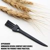 Electric Shaver Cleaning Brushes PP Handle Mini Size Clipper Cleaning Brush Nylon Hair Razor Cleaner Men's Electric Shaver Cleaners for Daily Use
