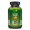 Irwin Naturals 3-in-1 Joint Formula - Powerful Joint Support Supplement with Glucosamine, Chondroitin, Turmeric & Boswellia - 90 Liquid Softgels