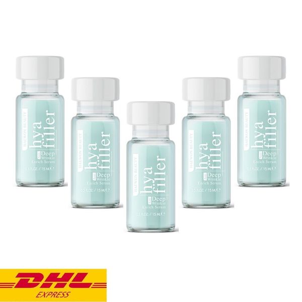 5x HAEWON Hya Filler Serum Reduce Deep Wrinkles Hyaluronic Acid Moisturize 15 ml