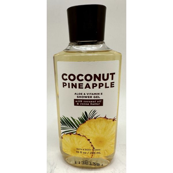 BATH & BODY WORKS COCONUT PINEAPPLE SHOWER GEL 10 oz NEW