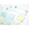 Midori 33245006 Colored Shikishi with Seal, Balloon Pattern