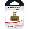 VandormPRO - Formula MEGA, The ONE, C1, R1 etc - SINTERED COMPOUND GOLD PAD
