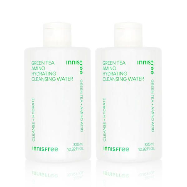 Innisfree Green Tea Amino Moisture Cleansing Water 320mL 2pcs_MC