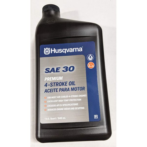 Husqvarna 32-oz 4-Cycle SAE 30 Mower Engine Oil 593153502