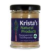 Organic Peppermint Toothpaste Made by Krista's Natural Products - 75 g (2.6 oz)