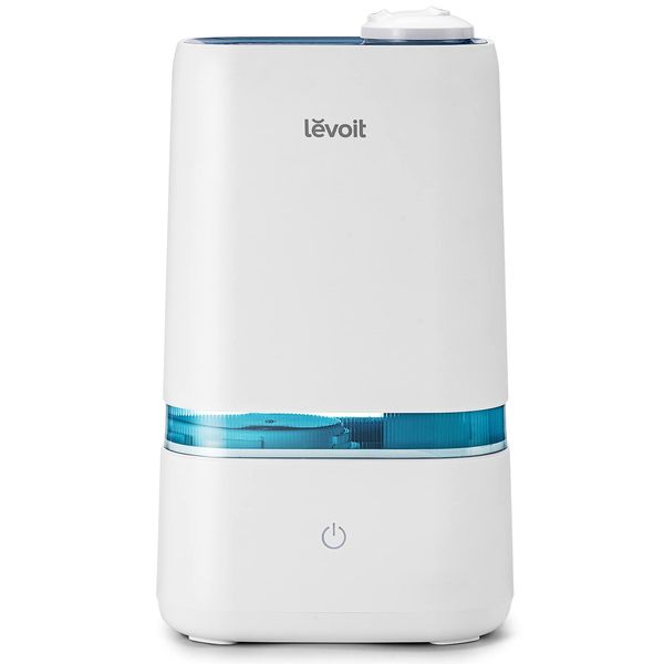 LEVOIT 4L Humidifiers for Bedroom Large Room & Essential Oil Diffuser, Quiet Cool Mist for Home, Baby and Plants, Last up to 40Hours, Dual 360° Rotation Nozzles, Handle Design, Auto Shut Off, Blue