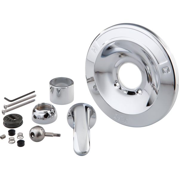 Delta Faucet Shower Handle Renovation Repair Trim Kit for Delta 600 Series Tub and Shower Trim Kits, Chrome RP54870