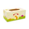 Children's Colourful Wooden Tissue Box