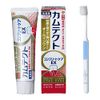 Kamtec Complete Care EX Toothpaste, Prevents Periodontal Disease (Gingivitis and Pyorrhea), 3.5 oz (105 g) + Shumitect Periodontal Care Toothbrush, Value Set, 2 Piece Assortment