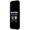 iPhone X/XS Men Wear Masks Bearded Man Case