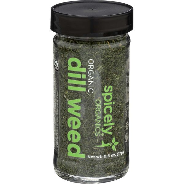 Spicely Organics  Organic Dill Weed  0.6 Oz